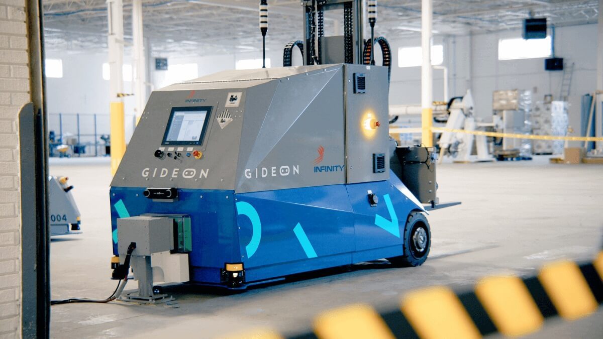 autonomous forklift opportunity charging